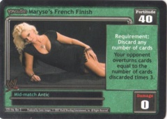 Maryse’s French Finish